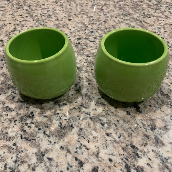 Two Rae Dunn GOOD CHIVES ONLY Mini Bowl Artisan Collection By Magenta - Picture 5 of 12